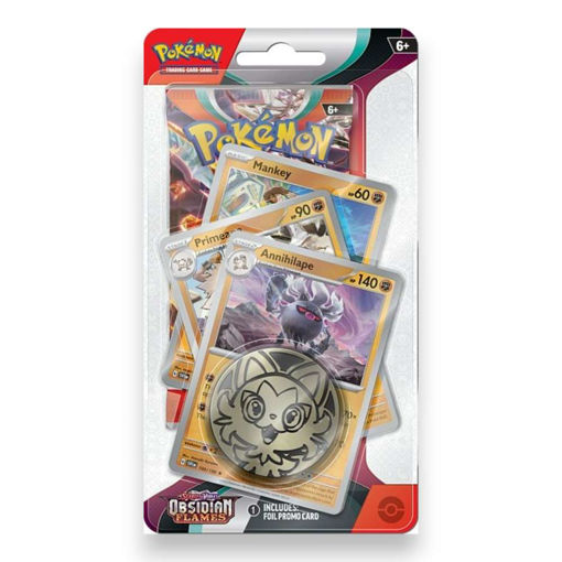 Picture of POKEMON BLISTER PACK 3 PROMO CARDS OBSIDIAN FLAMES